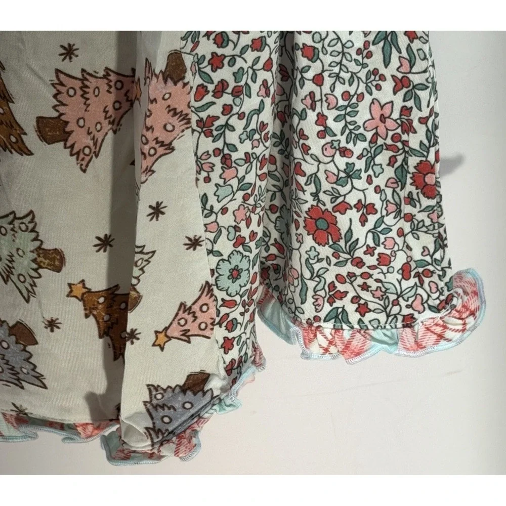 Matilda Jane girls size 10Y lounge set soft modal blend fall holiday Ruffles - Picture 16 of 16